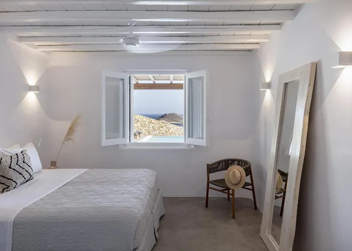 Lydia With Stunning View, By Red Windmill 别墅 卡拉法蒂斯